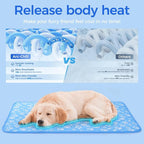Rywell Cooling Mat for Dogs Extra Large, Washable Non-Toxic Portable Kennel Dog - Image 3