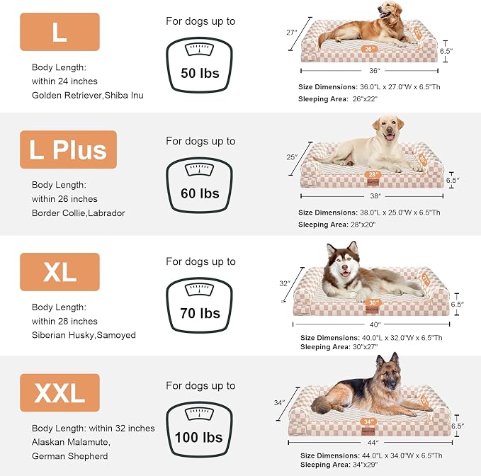 Large Dog Bed Orthopedic Washable: Beds Bolster XL Bed Medium Large Dogs Egg - Image 7