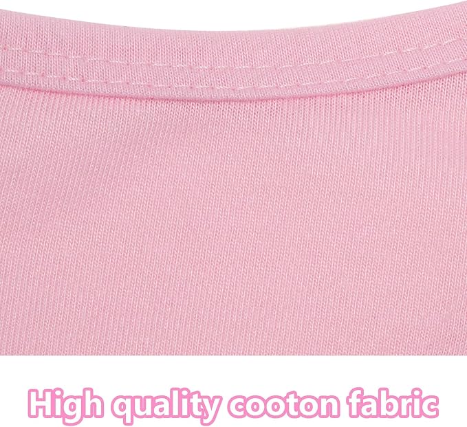 3 Pcs Cat Shirts Solid Color Dog Clothes Summer Sleeveless Stripe Pet T Shirts - Image 6