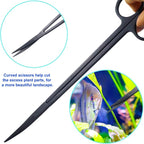 Aquarium Aquascape Tools Kit, Long 15 Inch Stainless Steel Aquatic Plants Tools - Image 5