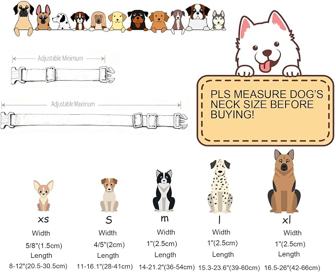 DOGWONG Cotton Pink Dog Collar Adjustable Soft Natural Fabric Pet Cute Wedding - Image 6