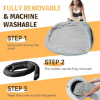Orthopedic Waterproof Large Dog Bed: Memory Foam Washable Dog Bed - Image 5
