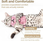 Cat Harness and Leash Set Escape Proof Tactical Large Kitten Harness Emotional - Image 7