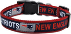 NFL PET Collar New England Patriots Dog Collar, Medium Football Team Collar by PETSFIRST