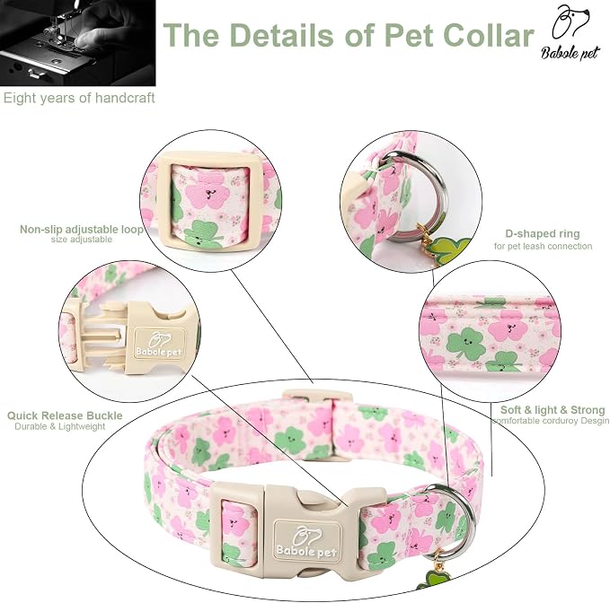 St Patricks Day Dog Collar for Giant Large Dogs - Image 4