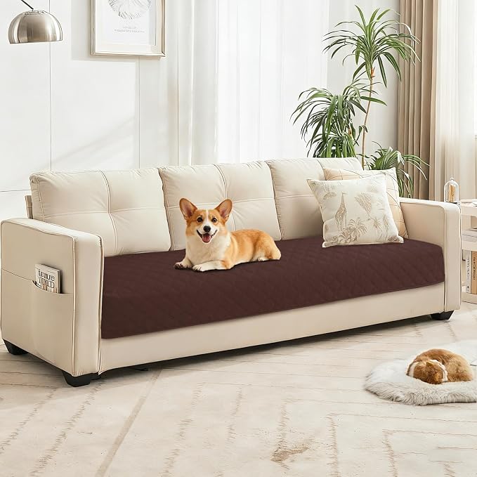 Waterproof Couch Covers for Pets, Waterproof Dog Bed Cover, Anti-Slip Soft Dog - Image 7
