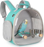 Small Bird Travel Backpack Carrier Cage, Backpack to Transport Backpack Carrier by halinfer