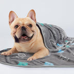 1 Pack 3 Blankets Super Soft Fluffy Premium Cute Cat Pattern Pet Blanket - Image 8