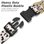Reflective Dog Collar for Large Dogs, Cute Leopard Style Adjustable Heavy-Duty - Image 4
