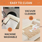 HAOMAIJIA Dog Couch Bed for Small Dogs, Non Slip Pet Couch Covers for Sofa - Image 7