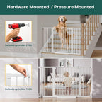 Cumbor 2 Pack 29.7"-51.5" Extra Wide Baby Gate - Image 7