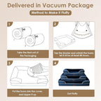 EHEYCIGA Orthopedic Dog Bed for Medium Dogs, Waterproof Memory Foam Medium Dog - Image 7