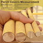 S&X 12-Pack Large Sanded Perch Covers - Image 5