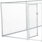 Lucky Dog Heavy Duty Outdoor Galvanized Chain Link Dog Kennel Enclosure - Image 7