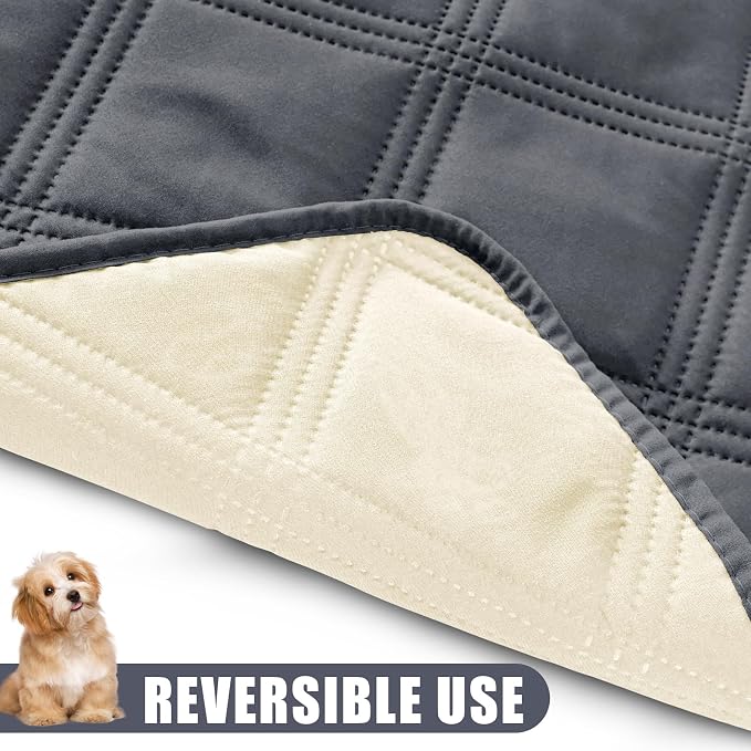 Smiry Waterproof Dog Bed Cover Blanket 30x70, Soft Reversible Pet Blanket - Image 3