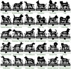 Custom Metal Dog Breed Memorial Stake – Personalized Pet Grave Marker Tombstone - Image 3