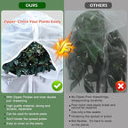 3Pcs Plant Covers from Insects, 3Size Bird Netting Barrier - Image 3