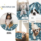 Dog Blanket, Super Soft Fluffy Premium Fleece Pet Puppy Blanket - Image 4
