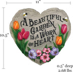 Spoontiques - Garden Décor - Beautiful Garden Stepping Stone - Decorative Stone - Image 5