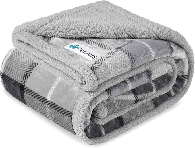 PetAmi Waterproof Dog Blanket for Medium Large XL Dog Puppy Cat Throw for Couch by PetAmi