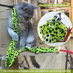 Interactive Cat Toy Wand with Crinkle, Cat Teaser Wand Rainbow String - Image 2
