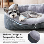 INVENHO Large Dog Beds Large Sized, Washable Orthopedic Warming Soft Sleeping - Image 4