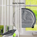 Cat Window Perch Cordless, Foldable & Stable Cat Beds- Breathable Cat Window - Image 4