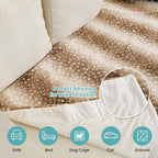 Luxury Faux Fur Blanket Deer Print, Waterproof Pet Blanket Washable, Woman Sofa - Image 8