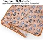 Dono 1 Pack 3 Dog Blankets, Soft Fluffy Fleece Pet Blanket Warm Sleep Mat Paw - Image 6