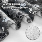 Waterproof Pet Blanket Dog Blankets, Pattern Printing Super Soft Warm Fluffy - Image 3