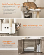 Feandrea Cat Tree, 66.9-Inch Cat Tower - Image 4