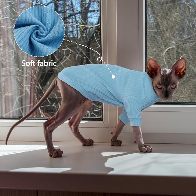 PUMYPOREITY Stretchy Cat Shirt & Sweater - Image 2