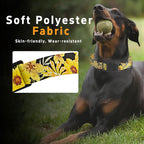 Dog Collar for Boys & Girls, Adjustable Soft Pattern Pet Collar - Image 4