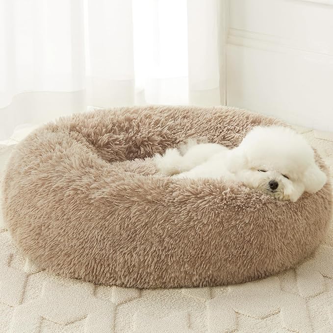 WNPETHOME Donut Dog Beds Large Sized Dog, Anti-Anxiety Caming Large Pet Bed by WNPETHOMEPETSHOME