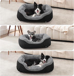 INVENHO Dog Bed Medium Size, Orthopedic Warming Soft Calming Sleeping Durable - Image 8