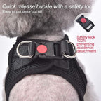 Dog Harness Step-in Breathable Puppy Cat Dog Vest Harnesses - Image 4