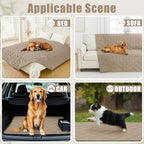 Smiry Waterproof Dog Bed Cover Blanket 40x80, Soft Reversible Pet Blanket - Image 5