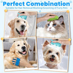 3PCS Dog Bath Brush, Scrubber for Bath, Dog Bath Supplies, Suitable for - Image 6