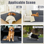Smiry Waterproof Dog Bed Cover Blanket 30x70, Soft Reversible Pet Blanket - Image 5