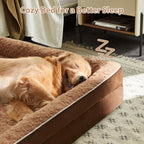 WNPETHOME Dog Beds for Large Sized Dogs, Washable Orthopedic Dog Couch Sofa Bed - Image 2