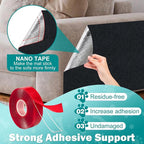 78.7"x15.8" Large Couch Protector from Cat Claws, Anti Scratch Furniture - Image 3