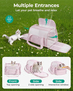 BAGSMART Cat Carrier: Soft-Sided Pet Carrier - Image 4