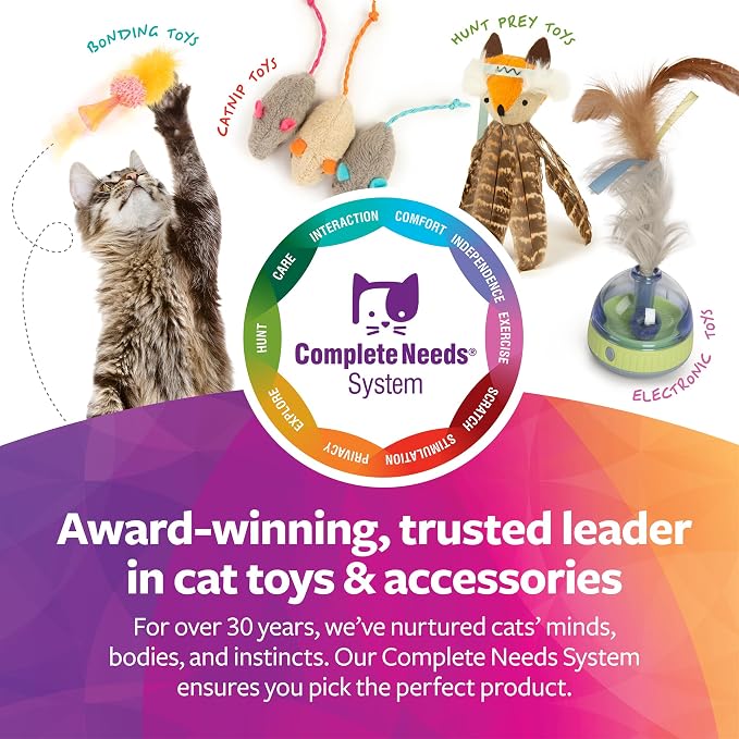 SmartyKat Chickadee Chirp Electronic Sound Cat Toy, Contains Catnip, Battery - Image 6