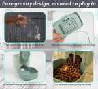 Kenond 35oz Hanging Automatic Pet Food Water Dispenser, Auto Gravity Pet Feeder - Image 8