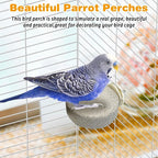 PINVNBY 8 PCS Bird Perch Parrot Beak Grinding Stone Calcium Mineral Parrot - Image 7