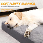 KSIIA Orthopedic Dog Crate Bed for Large Dogs, Waterproof, Washable & Removable - Image 3
