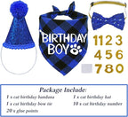 STMK Cat Birthday Decorations, Cat Birthday Hat - Image 3