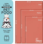Dog Food Mat - 28x18 Raised Edges Dogs Mat - Image 2