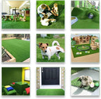 ALTRUISTIC Artificial Grass 10FTX12FT, Realistic Fake Grass Deluxe Turf - Image 8