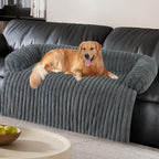 Wn's Day Luxurious Dog Couch Bed, Washable Calming Dog Couch Cover, Removable by Unknown